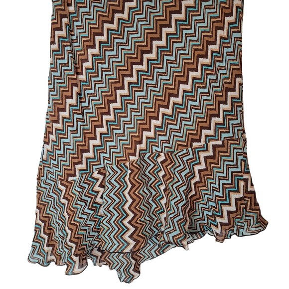 Ashley Stewart Skirt Womens Sz 22 Geometric Southwestern - Picture 2 of 3
